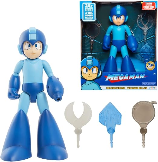 mega man deluxe action figure 12in