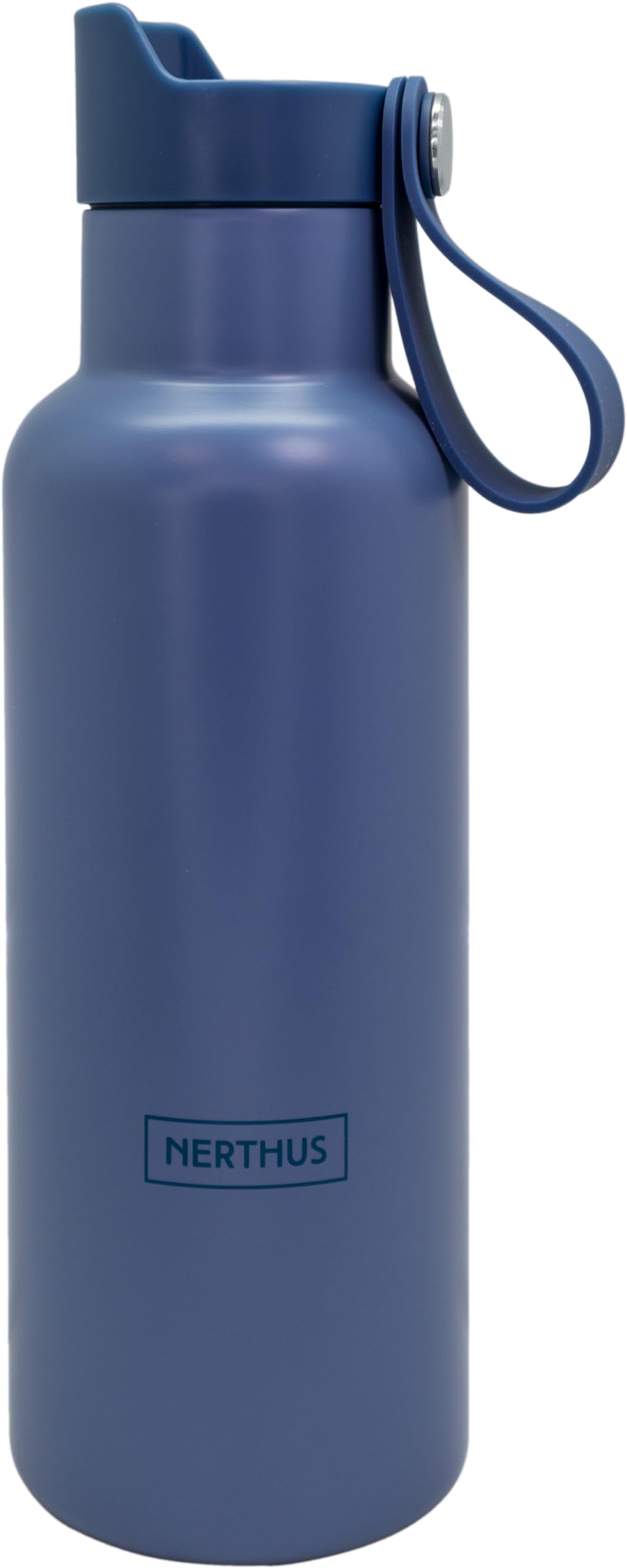 NERTHUS Double Wall Sport Bottle Cap Click 500ml Navy