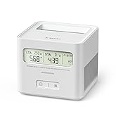 X-Sense Radon Detector for Home, Easy to Use, Zero Lab Fees, No Installation Required, Continuous Monitoring with Clear LCD S