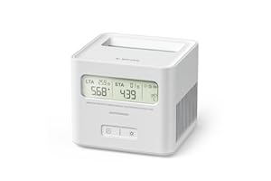 X-Sense Radon Detector for Home, Easy to Use, Zero Lab Fees, No Installation Required, Continuous Monitoring with Clear LCD S