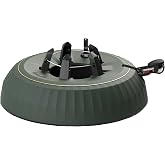 Krinner X-12 Deluxe Tree Stand, Green - Fits 12 ft Trees | Original Single-Cable System, Bell Lock Indicator, Water Level Indicator, Ratchet Lock, Made in Germany