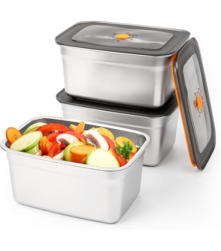 Amazon.com: Alessi Babyboop 3-Section Container, Steel : Baby