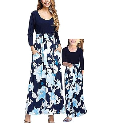 Mommy and Me Long Sleeve Boho Floral Family Matching Lebanon | Ubuy Mommy and Me Long Sleeve Boho Floral Family Matching Lebanon | Ubuy
