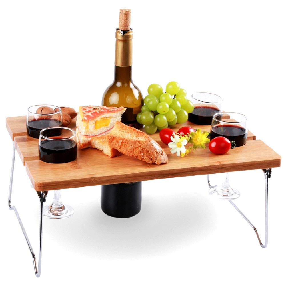 Best Folding Table With Wine Glass Holder