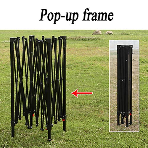 WYJW 3X3m All Seasons Pavillons - 100% wasserdichter Pop-Up-Pavillon für Gartencamping - UV-Schutz-Partyzelt mit 3… – Bild 5