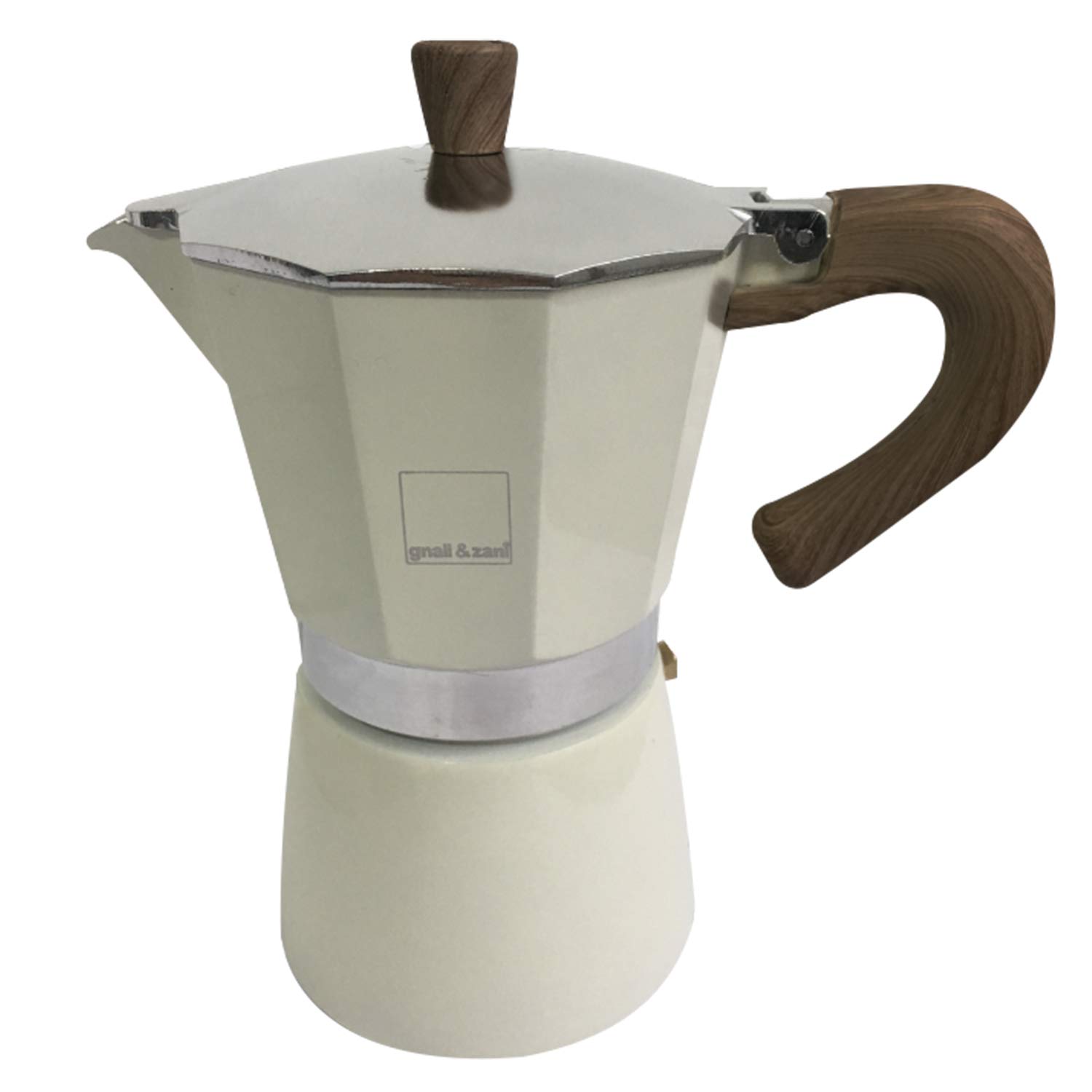 Gnali&Zani Venezia Coffee Maker 3 Cups Induct Cream โ image 1