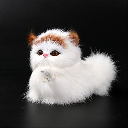 Amazon 猫 ぬいぐるみ 小さいサイズ 目玉 子供 寝室 書房置物 祝い 撮影道具 猫グッズ 動物 本物そっくり 猫雑貨 エミュレーション 短足ねこの可愛いぬいぐるみ 超可愛い 誕生日祝い 恋愛記念日祝い うなぎ毛 プレゼントにぴったり おすすめ ぬいぐるみ おもちゃ