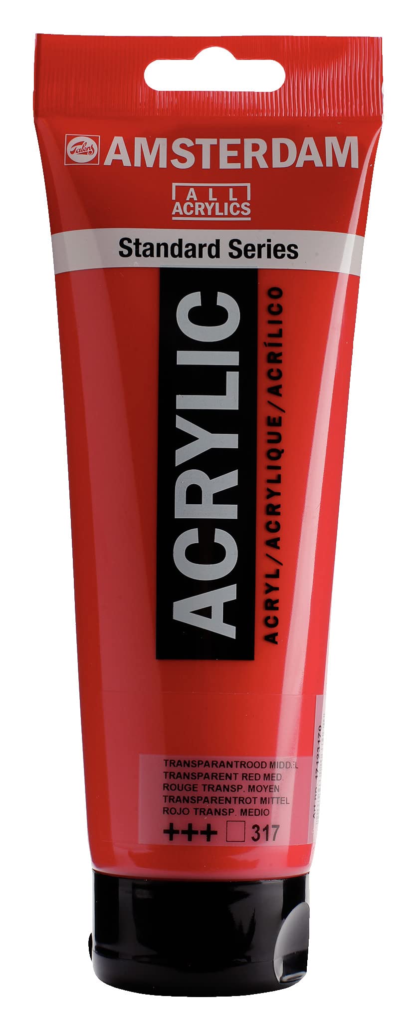 Amsterdam Standard Series Acrylic Tube 250 ml Transparent Red Medium 317 (17123170)