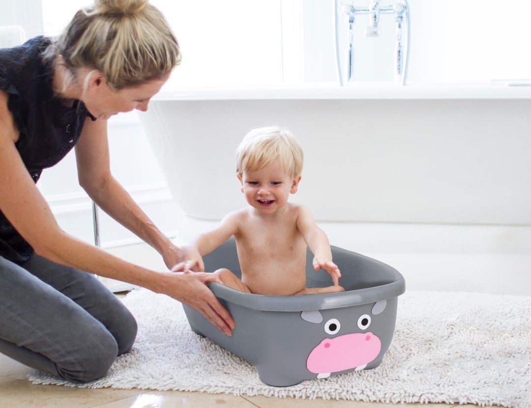 Prince Lionheart Tubimal With Hammock, Baby & Toddler Bath, Infant Comfort Sling, Plug, Storage With Lid, 3 Stages, Stackable - Image 4