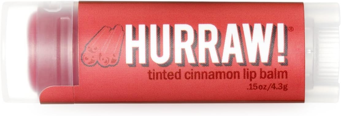 Cinnamon Tinted Lip Balm - Hurraw Balm - 4.3gm