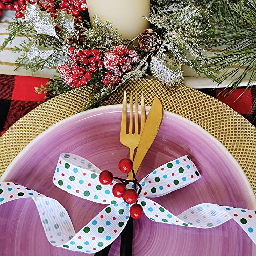 6 Christmas+Grosgrain+Metallic+Wrapping+Festival