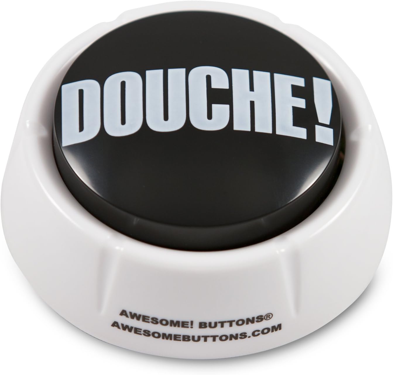 The Douche button - edgy Adult sounds with bold desk-toy attitude!
