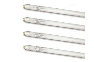 Accway F14T5/830 22inch T5 Fluorescent Tube Light Bulb, 14W 3000K Warm White Lamp Replacement for Under Cabinet Lamp