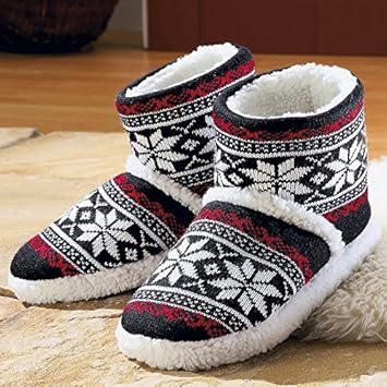 Moderne Hausfrau Norweger Hausschuhe Amazon De Kuche Haushalt