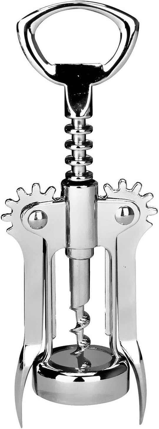 VinousQ Premium Wing Corkscrew, All-in-one Luxury Wine Bottle Opener for Easy Cork Removal, Ready to Wrap Gift Box. Risk Free. Enhance Your Fine Dining Experience Now!