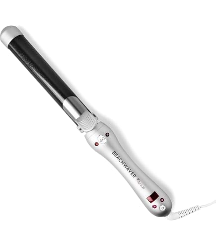 NIB Beaachwaver Co. B 1.25 Rotating Curling Iron, Red Glitter Amazon.com: The Beachwaver Co. B1 Rotating Curling Iron  main image 3