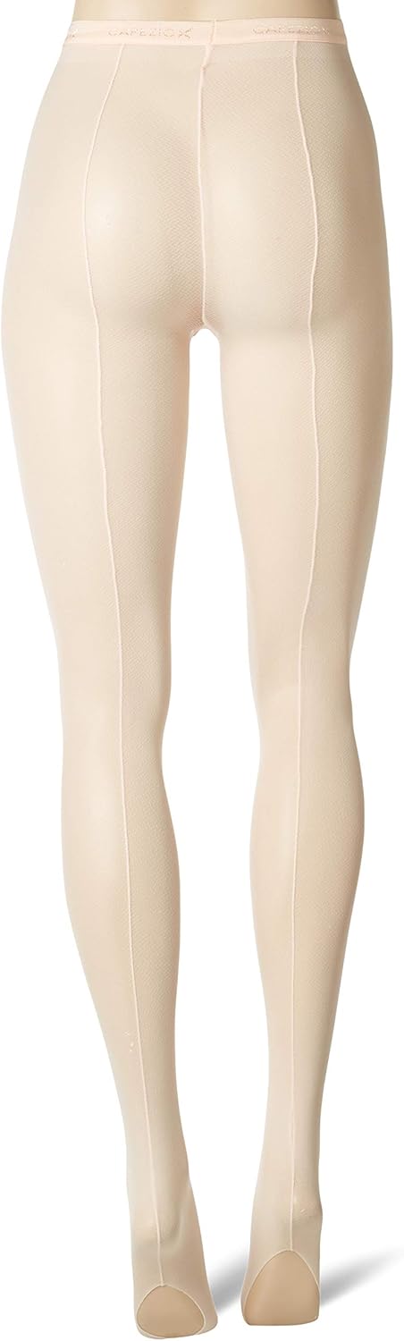 Capezio Big Girls' Classic Mesh Transition Tight with Back Seam: Clothing