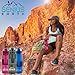 Genius Earth Foldable Water Bottle - Collapsible, Portable, Silicone Drink Bottle for Hiking, Sports & Travel. Lightweight, Reusable Bottles for Men, Women and Kids. BPA Free. 22oz