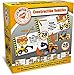 JOYIN 28 Pack Valentines Party Gift Cards with Mini Construction Vehicle Toy Set for Kids Valentine's Classroom Exchange Prizes