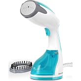 BEAUTURAL Steamer for Clothes, Handheld Garment Fabric Wrinkle Remover | 30-Second Fast Heat-up, Ceramic Heating Plate, Auto Shutoff, Large Detachable Water Tank, Portable Design, 1200 Watts