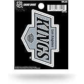 Rico Industries NHL Hockey Los Angeles Kings 3.75" x 4.75" Die Cut Team Logo Short Sport Decal