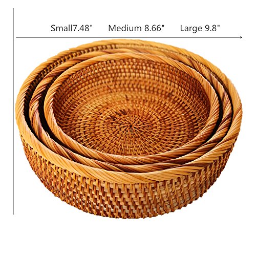 amololo-Hadewoven-Round-Rattan-Fruit-Basket-Wicker-Food-Tray-Weaving-Storage-Holder-Dinning-Room-Bowl-3-Size-Kit