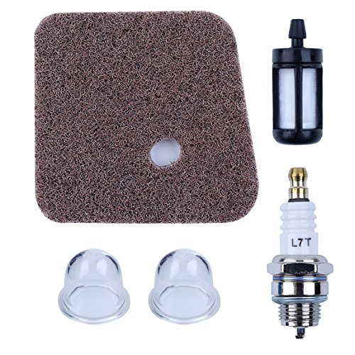 HAISHINE Air Fuel Filter Primer Bulb Spark Plug for STIHL FS38 FS45 FS46 FS55 FS55R FS55RC KM55 KM55R FC55 HL45 Trimmers & Cutters