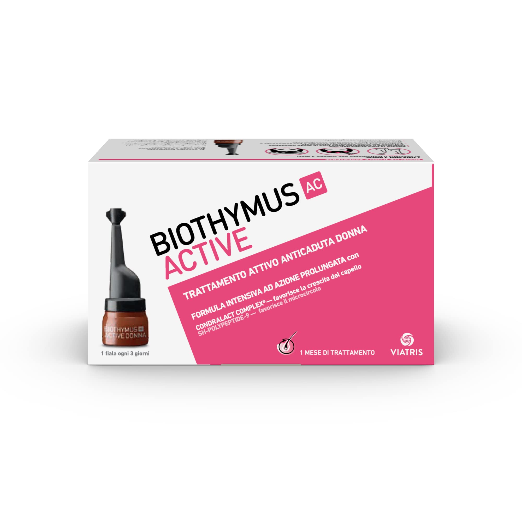 Biothymus Active Trattamento Anticaduta Donna 10 Fiale