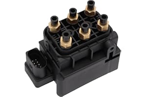 Air Suspension Control Solenoid Valve Compatible with Jeep Grand Cherokee Audi Q7 Vw Touareg Ram 1500 Porsche Cayenne Panamer