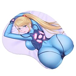 Boo Ace Aran Metroid Samus3D Mousepads Anime Mouse