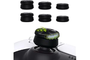 PlayVital 3 Height Razor Thumbs Cushion Caps Thumb Grips for ps5, for ps4, Thumbstick Grip Cover for Xbox Core Wireless Contr