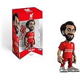 Official Liverpool FC Minix Football Stars Figurine (12cm) - Premier League Soccer Collectible Figure - Best Gift for Reds Fans & Memorabilia Collectors (Mohamed Salah)