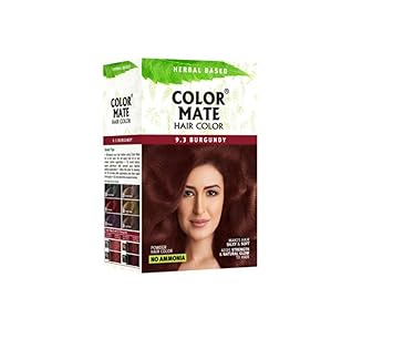 Henna Exports Color Mate Hair Color (Burgundy - 9.3) (150G)