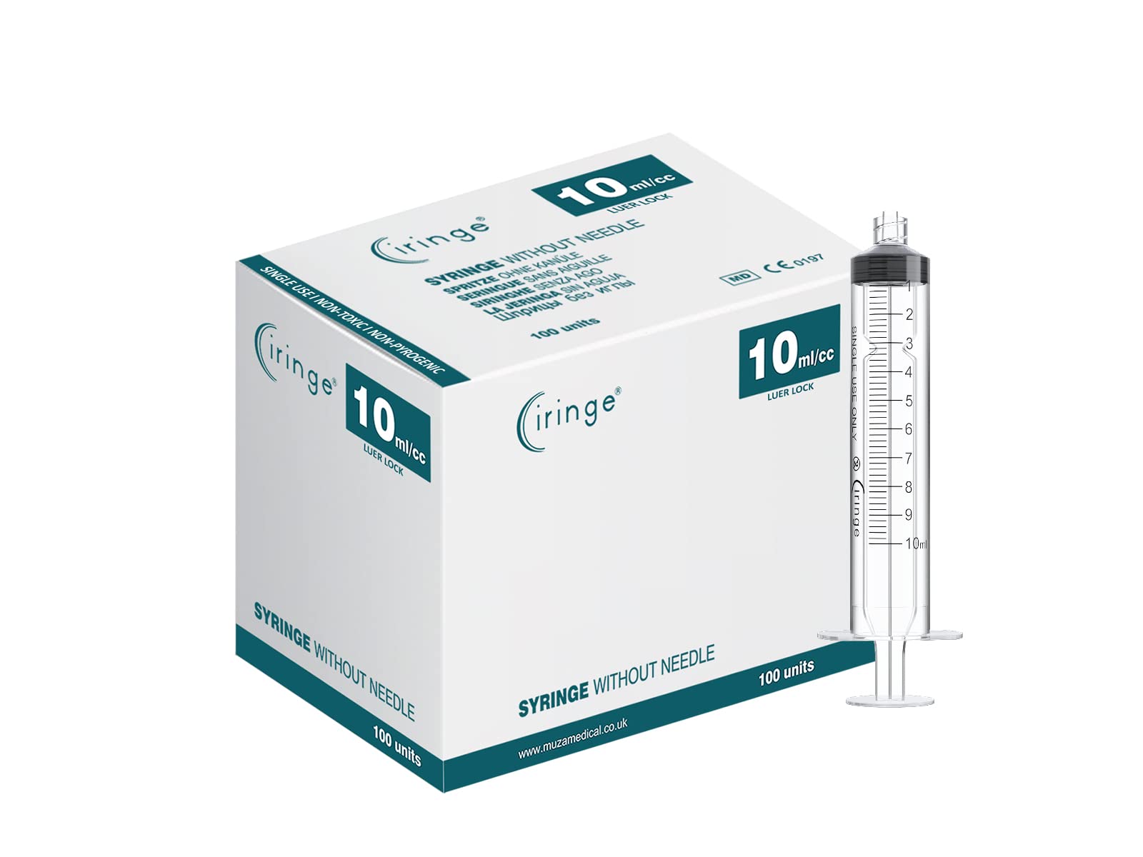 Ciringe 10 ml Lock Syringe - Pack of 100