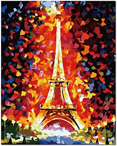 DIY Oil Painting by Number Kit for Adult/Children DIY Wall Decor Ingenious Decorations Gifts Idea 16 x 20 Inches