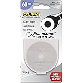 Olfa Endurance Rotary Replacement Blade 60mm 2pk