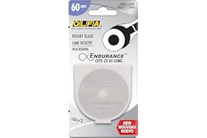 OLFA Endurance Rotary Blade 60mm 2/Pkg-, 1139960