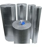 Super Shield Reflective Foam Core Insulation Pipe HVAC Duct Wrap (21"x50')