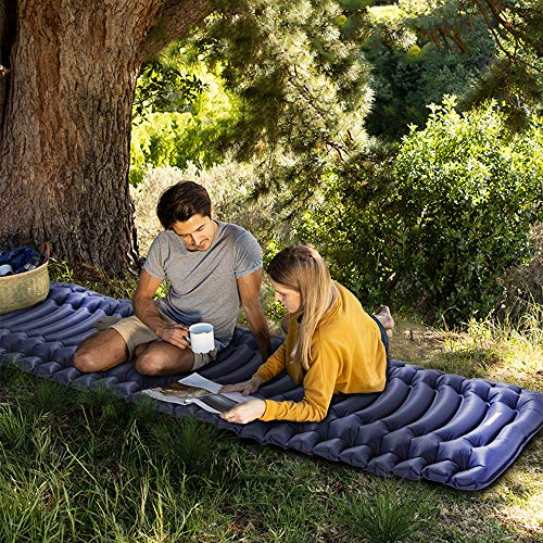 INVOKER Ultralight Inflatable Camping Sleeping Pad Mat with