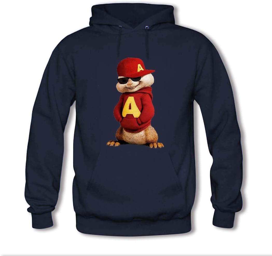 HOZA Diy Men's Alvin And The Chipmunks Custom Printing Adult Hoodie Sweatshirts
