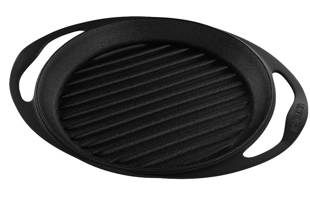Le Creuset Parrilla Grill Redonda, 0.8 litros, Negra Mate, 26 ...
