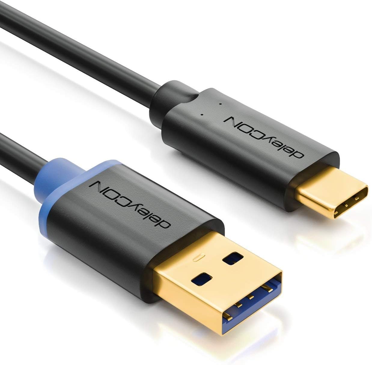 deleyCON 3.0m (9.84 ft.) USB-C 3.0 Charging Cable Fast Charging Cable USB 3.1 Gen 1 Type-C to USB A - Image 3