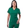 Adar Pro Scrubs for Women - Elevated V-Neck Scrub Top