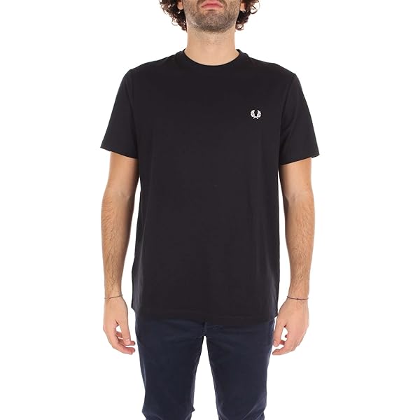 ★FRED PERRY★ Sport Crew Neck T-Shirt Black AFPM2511600102 M1600V_102_V2_BASELINE_FLATFRO