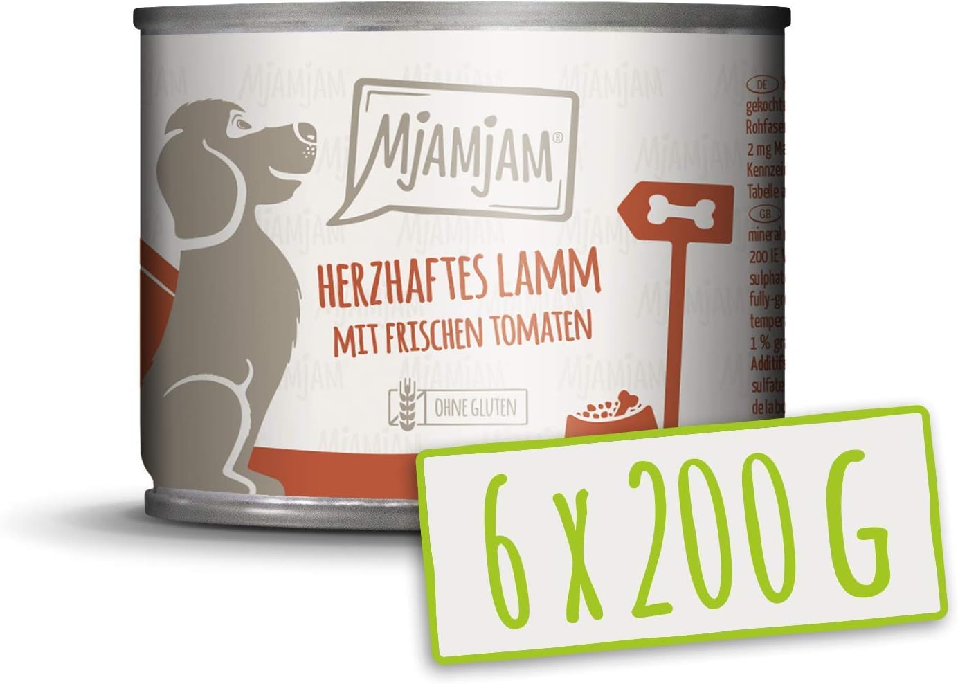 Cibo Umido Per Cani MjAMjAM - Manzo Con Patate E Piselli, Confezione Da 6 X 200g - Foto 7