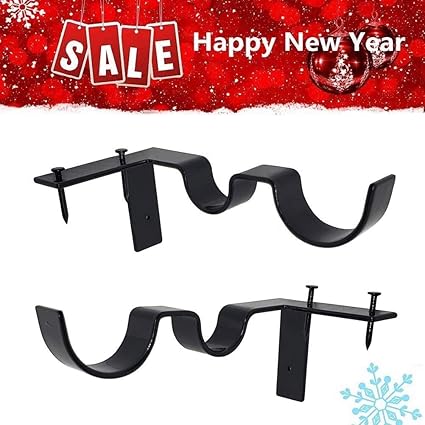 Kwik Hang Curtain Rod Holders Tap Right Into Window Frame Cweep