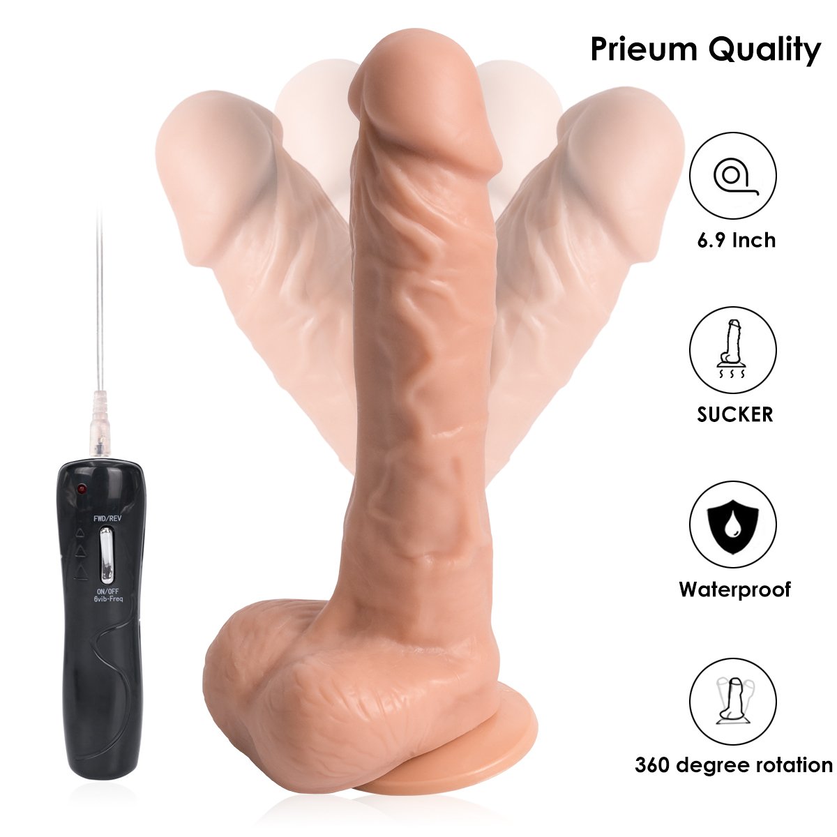 Svakom Plug Anale Vibromasseur Prostate en Silicone Stimulateur Point G Vibrateur Sextoys pour Femme ou Homme ( Paddy Violet)
