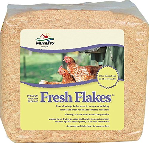 Manna Pro Fresh Flakes Poultry Bedding, 12-Pounds
