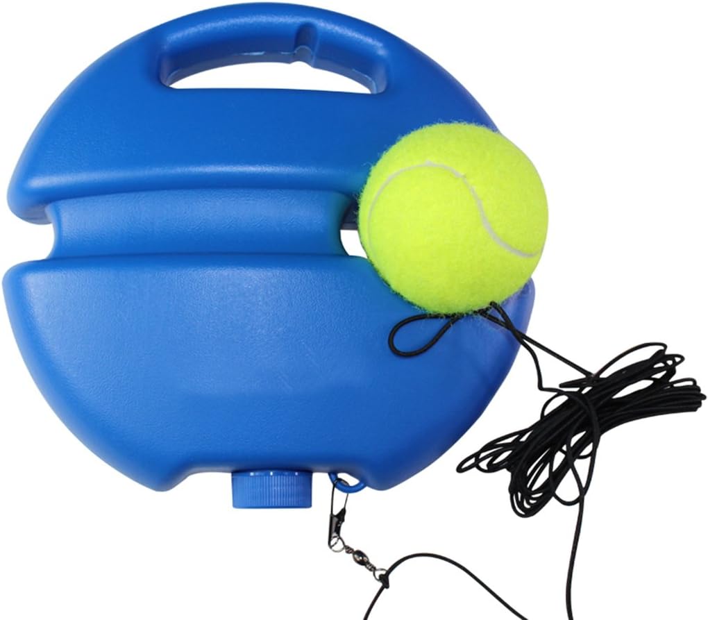 Fansport Tennis Training Tool, Tennis Trainer Self Study Practice Tennis Ball Baseboard Sparring Device