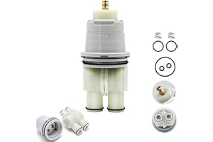 QLXAQLX RP46074 Delta Shower Cartridge Replacement for Delta 1300/1400 Series Single Handle Bathtub Shower Faucet Replacement Parts Delta Monitor Shower Tub